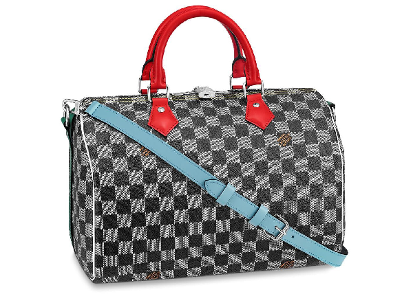 black and white louis vuitton bag