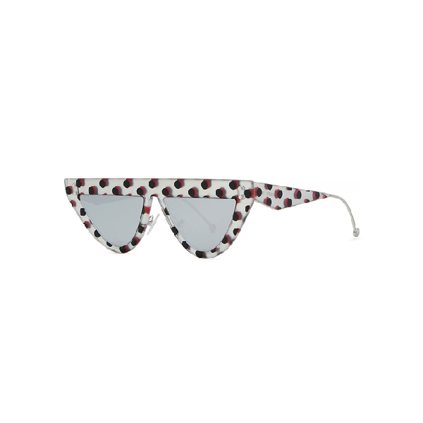 fendi defender polka dot sunglasses