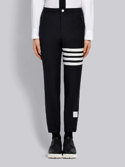 THOM BROWNE STRIPED TRACK PANTS