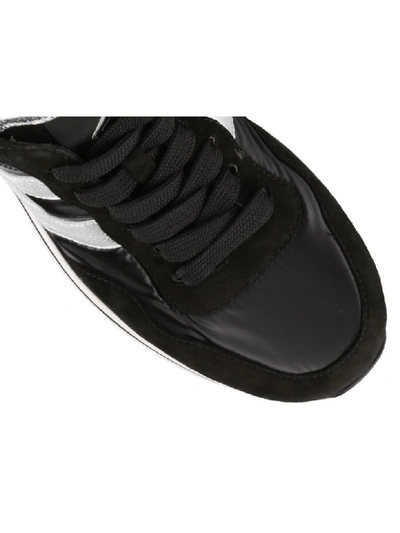 Shop Hogan H483 Sneakers In Black