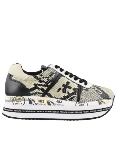 Shop Premiata Beth Sneakers In Multicolor