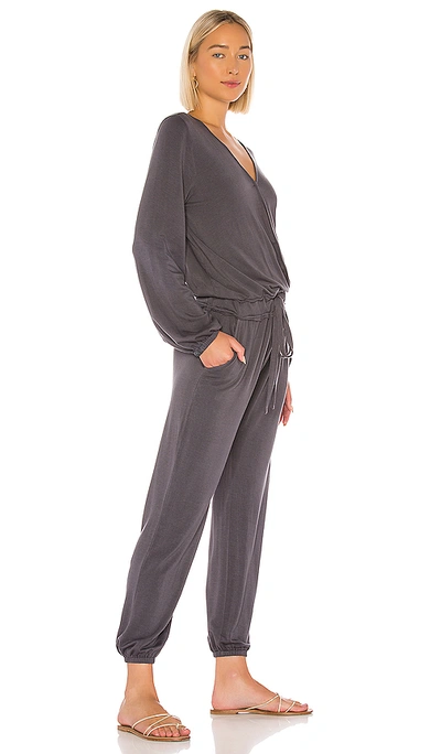 Shop Yfb Clothing Foiley Jumpsuit In Steel