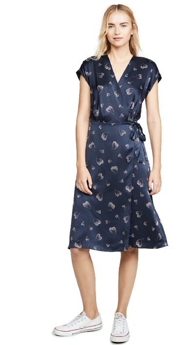 Shop Joie Bethwyn B Dress In Midnight