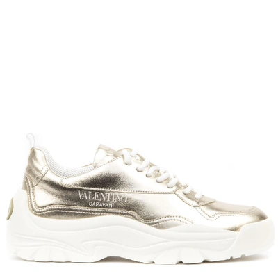 Shop Valentino Low In Gold