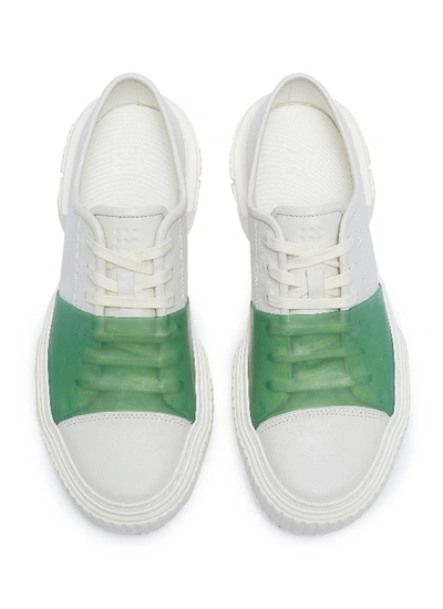 Shop Both 'pro Tec' Contrast Rubber Panel Leather Sneakers