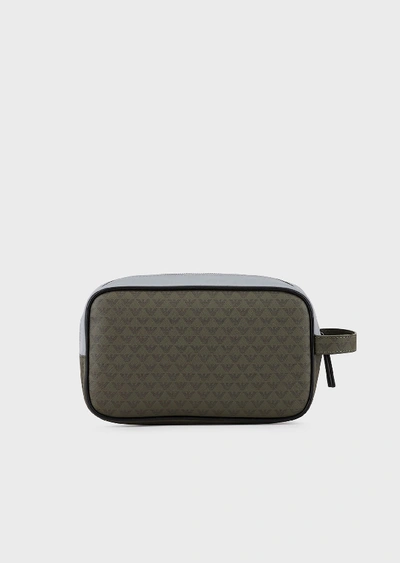 Shop Emporio Armani Beauty Cases - Item 46665402 In Military Green