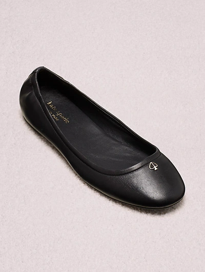 Shop Kate Spade Kora Flats In Black