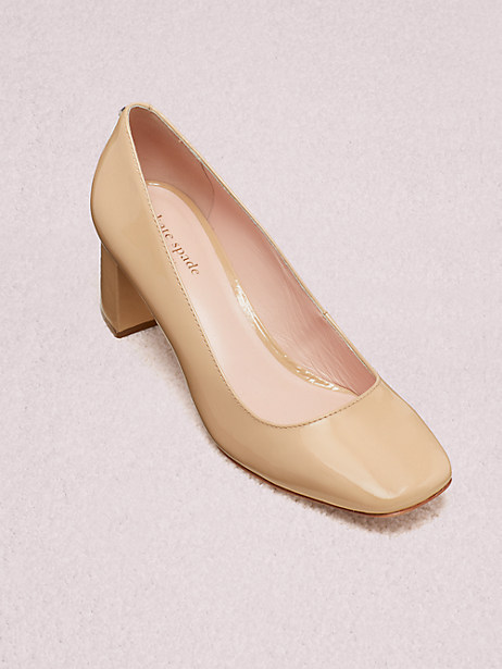 kate spade kylah block heel pump