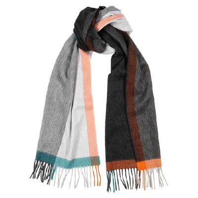 Shop Begg & Co Arran Striped Cashmere Scarf