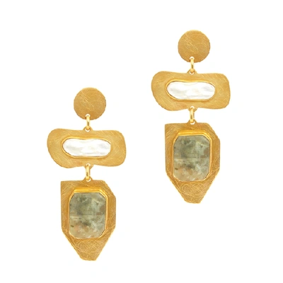 Shop Liya Gold-plated Drop Earrings