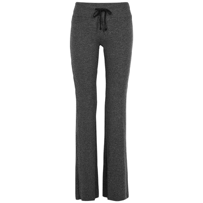 Shop Wildfox Dark Grey Mélange Sweatpants