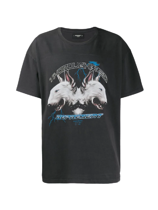 represent t shirt grey