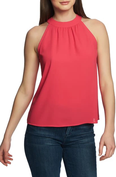Shop 1.state High Neck Top In Island Bloom
