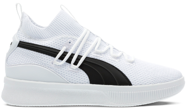 puma clyde court white
