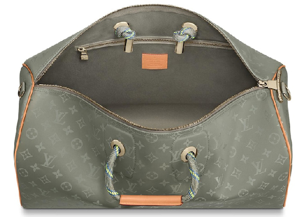 louis vuitton keepall titanium