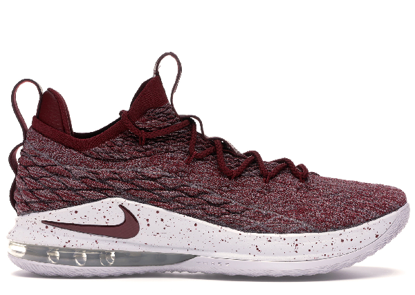 lebron 15 low team red