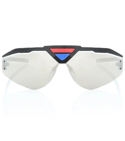 Shop Prada Runway Sunglasses In Multicoloured