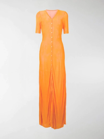 Shop Jacquemus La Robe Dolcedo Dress In Orange