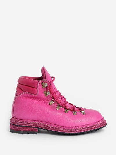 Shop Guidi Boots In Pink