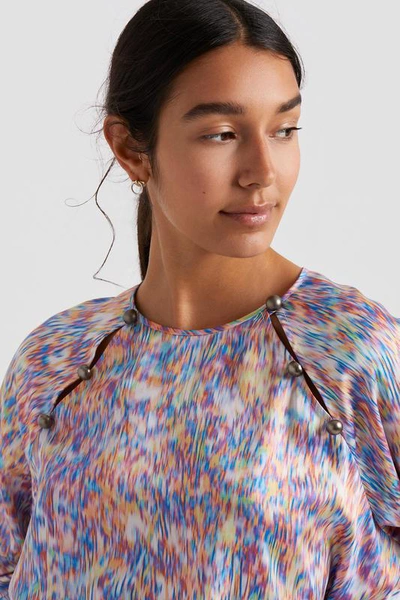 Shop Rebecca Minkoff Angelina Top In Multi