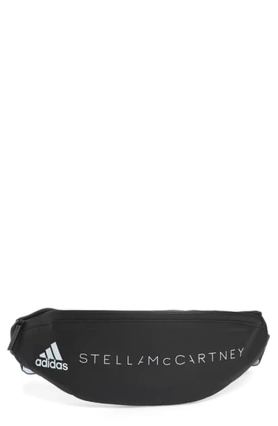 Shop Adidas By Stella Mccartney Badge Of Sports Belt Bag In Black