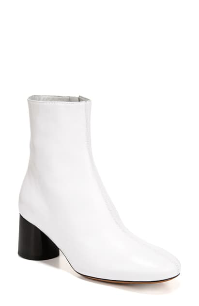 womens white bootie