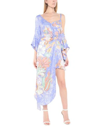 Shop Peter Pilotto Short Dress In Lilac