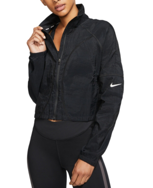 nike womens cropped jacket