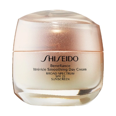Shop Shiseido Benefiance Wrinkle Smoothing Day Cream Spf 23 1.8 oz / 50 ml