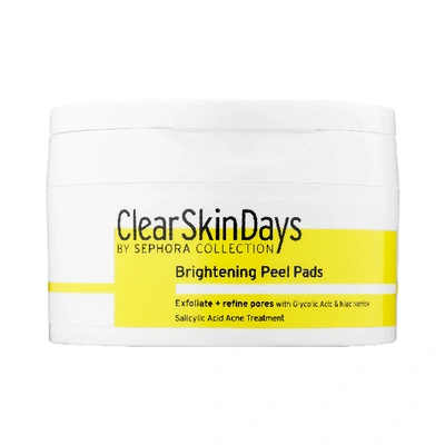 Shop Sephora Favorites Clear Skin Days By Sephora Collection Brightening Peel Pads 30 Pads/ 1.4 oz/ 40 ml