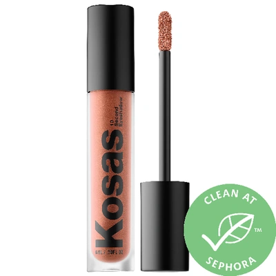 Shop Kosas 10-second Liquid Eyeshadow Copper Halo 0.2 oz/ 6 ml