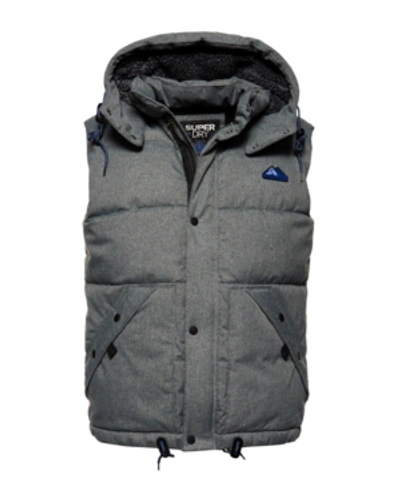 Superdry Academy Gilet In Dark Gray | ModeSens