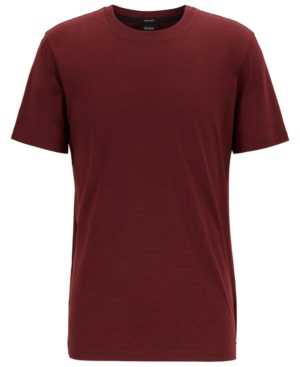 deep red t shirt