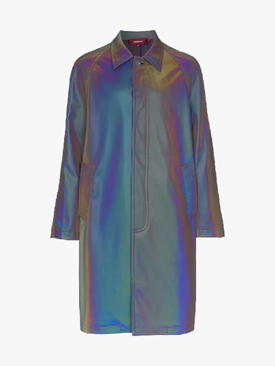 Shop Sies Marjan Blaine Iridescent Coat In Multicoloured