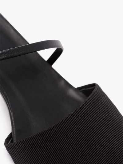 Shop Neous Black Pteros 55 Leather Mules