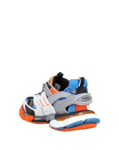 Shop Balenciaga Sneakers In Orange