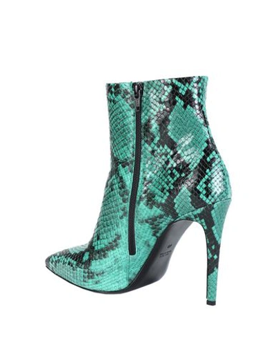 Shop Giampaolo Viozzi Ankle Boots In Green