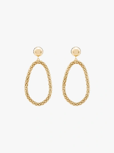 Shop Rosantica Gold Tone Loop Drop Earrings