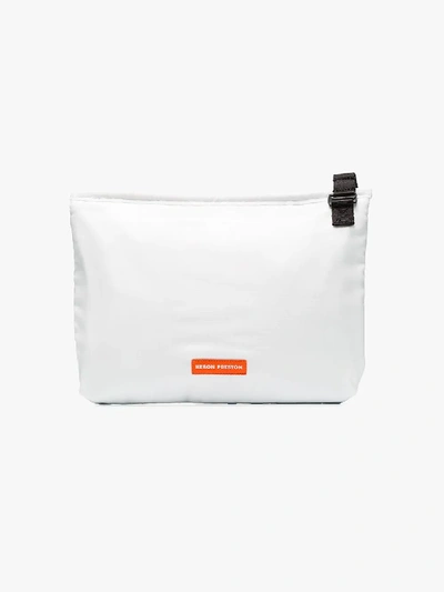 Shop Heron Preston White Nasa Print Cross Body Bag