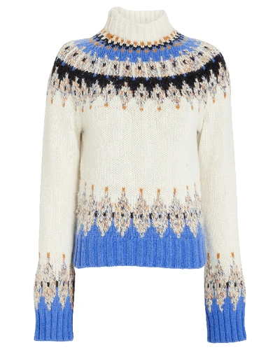 Shop Stine Goya Justine Fair Isle Turtleneck Sweater