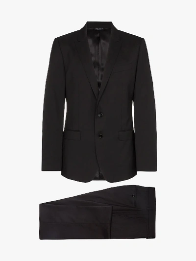 Shop Dolce & Gabbana Classic Two-piece Suit In Black