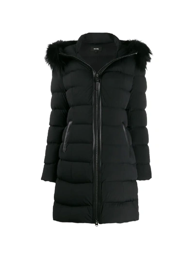 Mackage Calla Jacket With Fur Trim In Black