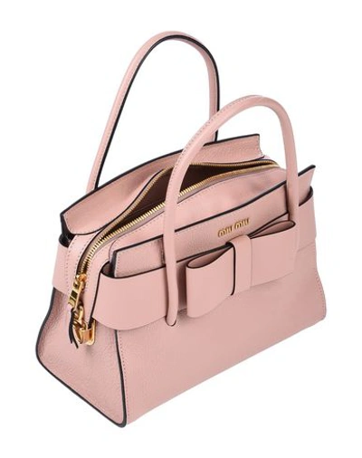 Shop Miu Miu Handbag In Pastel Pink