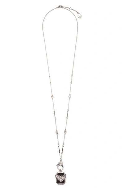 Shop Vince Camuto Butterfly Pendant Necklace In Silver