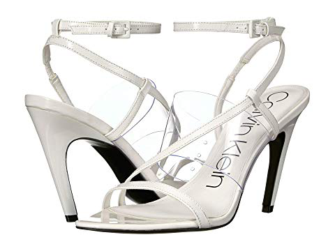 calvin klein clear heels