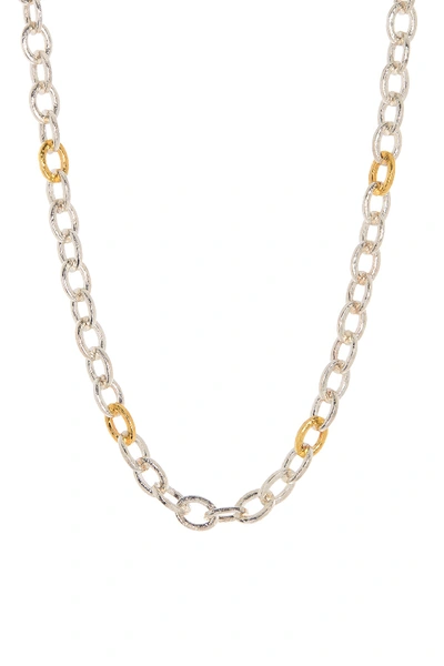 Shop Gurhan 24k Gold Plated Sterling Silver Galahad All Around Chain Necklace