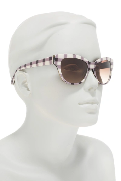 Kate Spade Aisha 54mm Cat Eye Sunglasses In 006g-j6 | ModeSens
