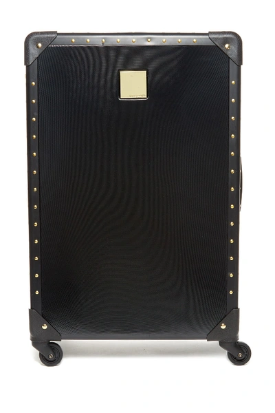 Shop Vince Camuto 24" Spinner Hardside Suitcase In Black-gold