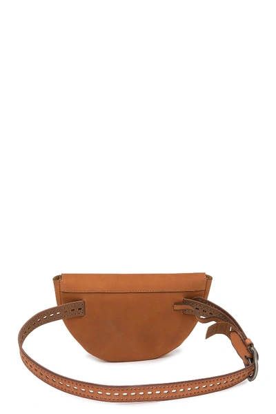 Shop Frye Leather Belt Bag In Tan