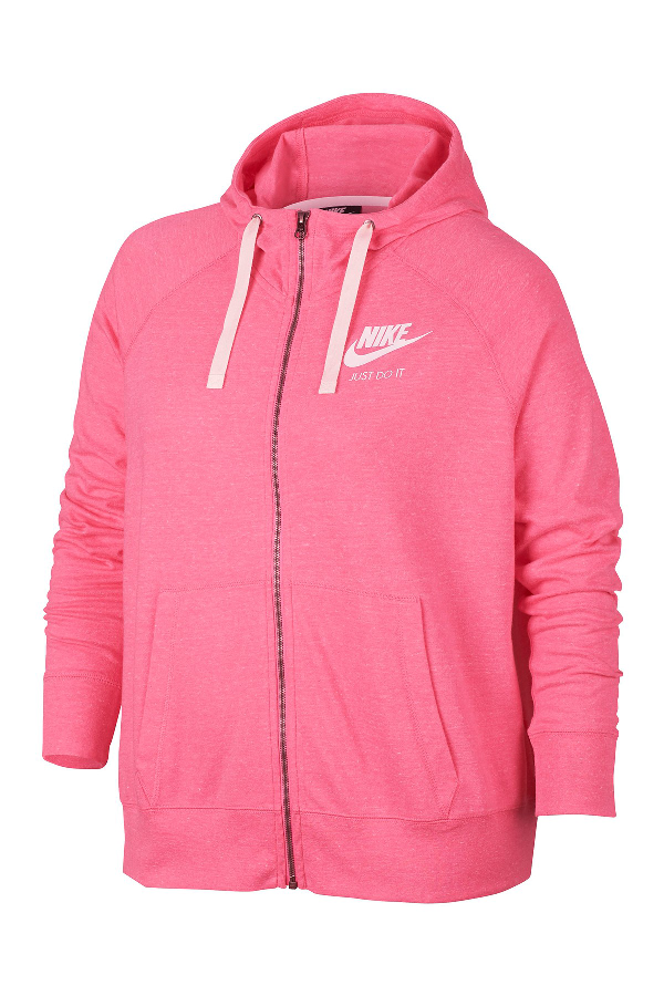 nike gym vintage hoodie pink